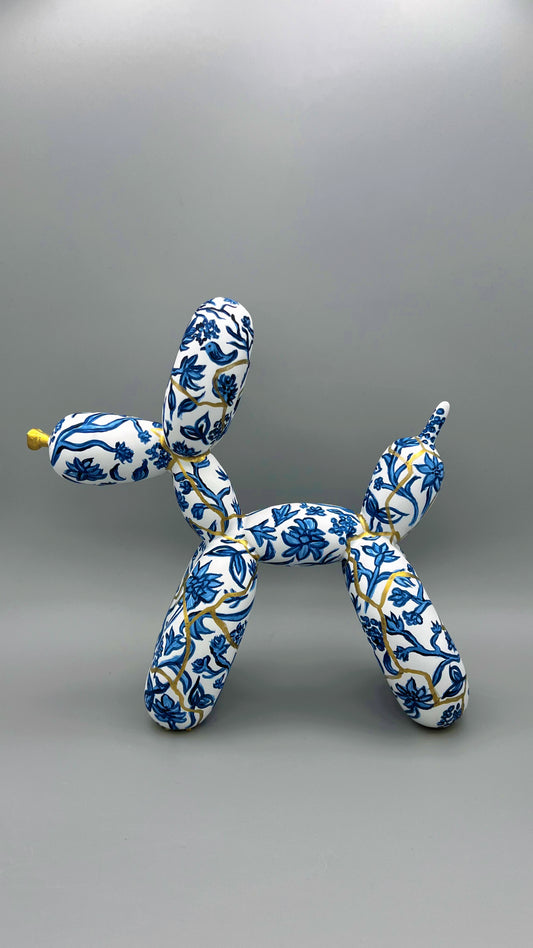 Hand-Painted Porcelain Balloon Dog (1 of 1)