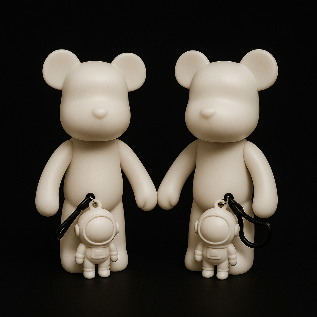 Mini Duo - 2x 18cm Bears 2x Keychains