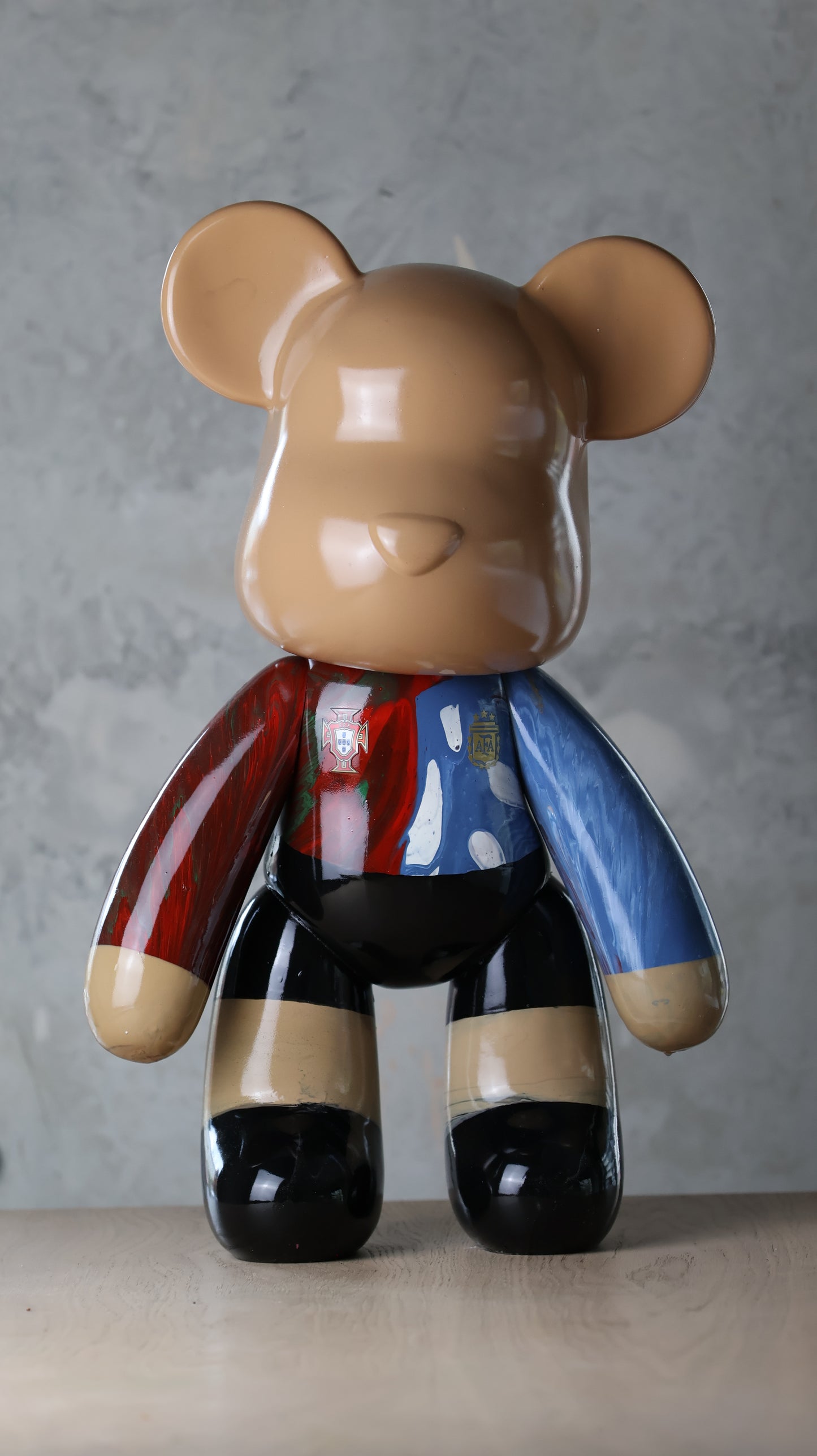 Messi Ronaldo Bear - 53cm