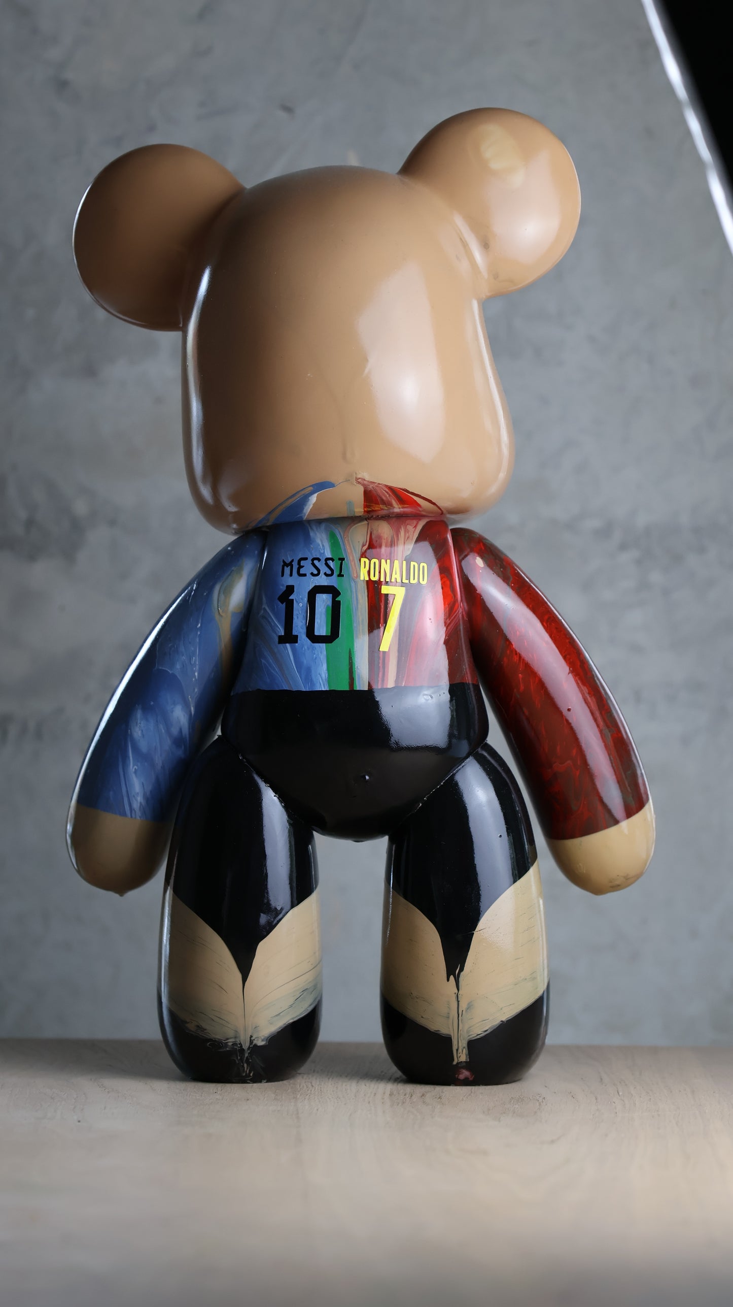 Messi Ronaldo Bear - 53cm